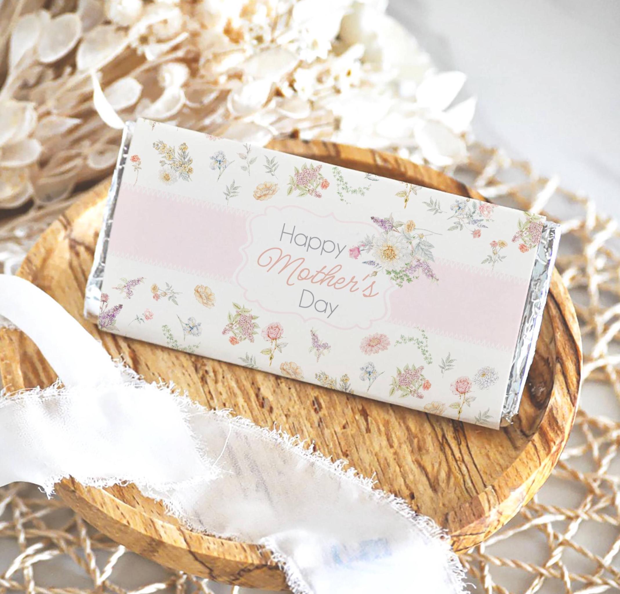 Cx Wrapper Happy Mother's Day Candy Bar Wrapper, Printable Mothers Day Favors ...