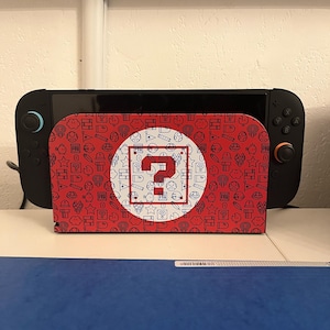 Mario-inspirierte Dockabdeckung für Nintendo Switch 2