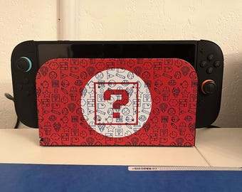 Mario Inspired Dock Cover for Nintendo Switch 2