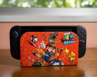 Mario Odyssey Inspired Dock Cover for Nintendo Switch 2