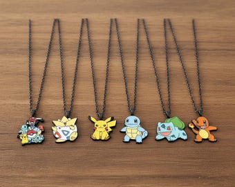 Pokemon Inspired Necklace Set