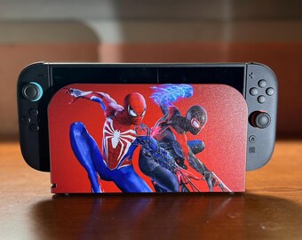 Spider-Man 2 Inspired Dock Cover for Nintendo Switch 2