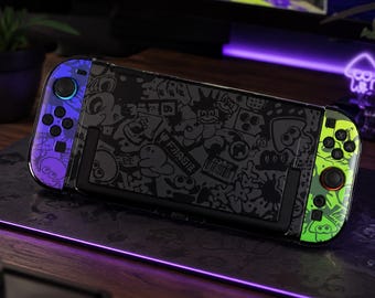 Switch 2 Splatoon 3 Style PVC Case