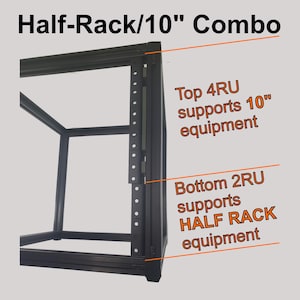 10" and/or Half Rack width:  Server, Network & AV Audio Visual Equipment Rack