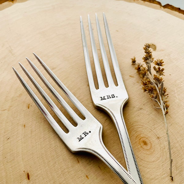 Wedding Cake Forks Etsy