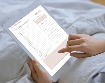 Daily Focus Planner – Sunday Reset System Companion
