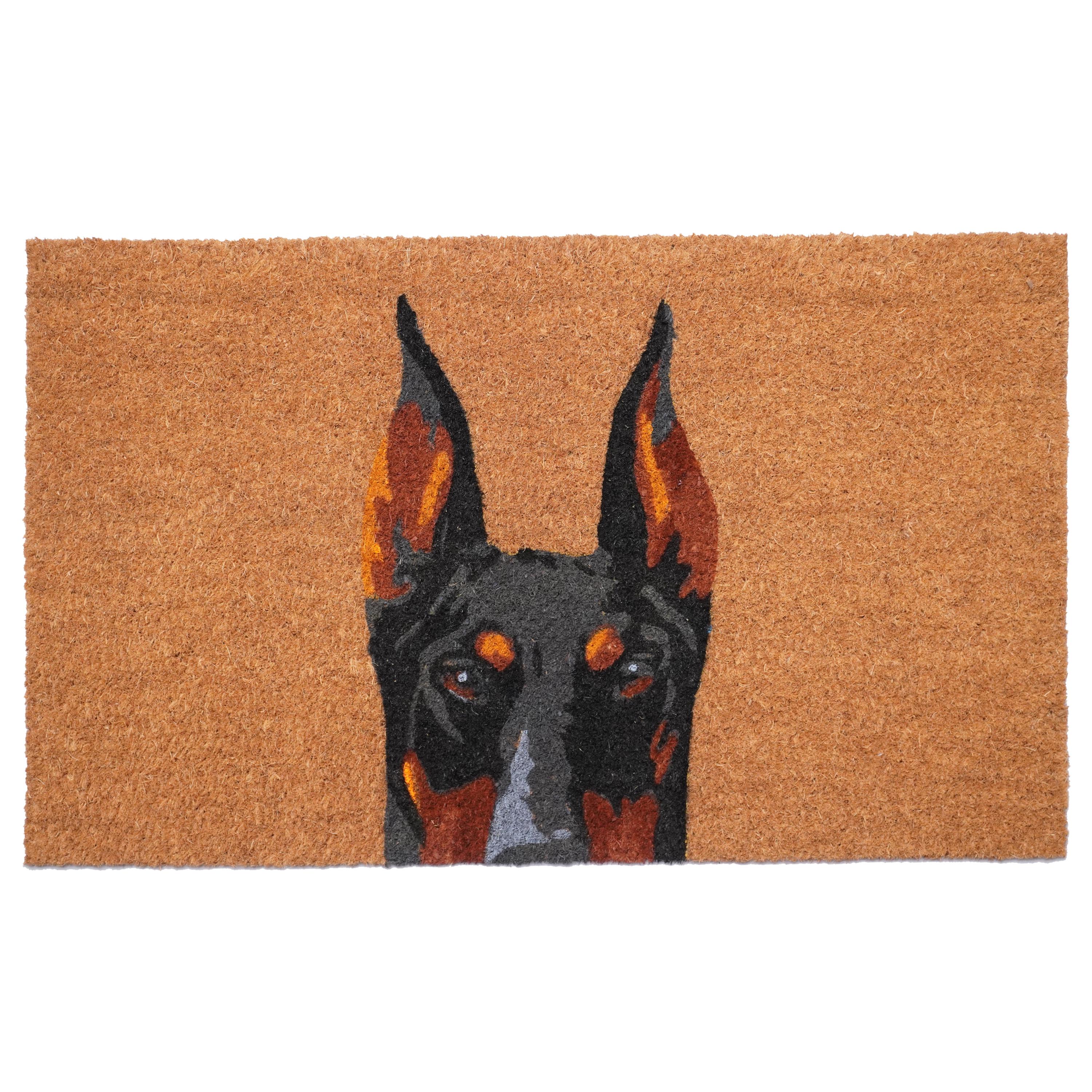ドーベルマンマット Doberman Doormat - Etsy