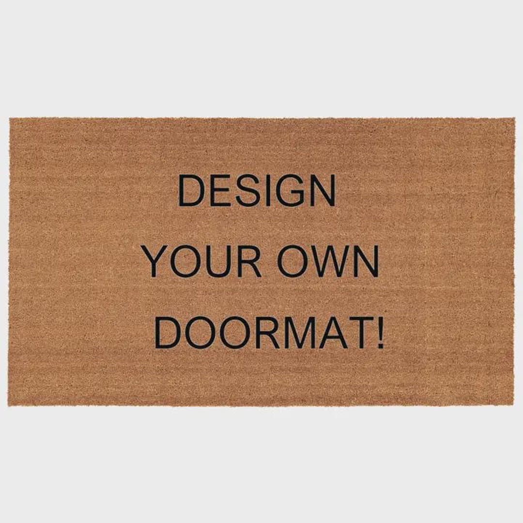 Extra Large Custom Doormat, 36 X 72 Inch Doormat, Personalized Gift ...