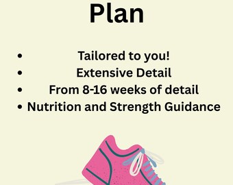 Plan de entrenamiento para correr en PDF: Programa personalizable de 5K, 10K, media maratón y maratón