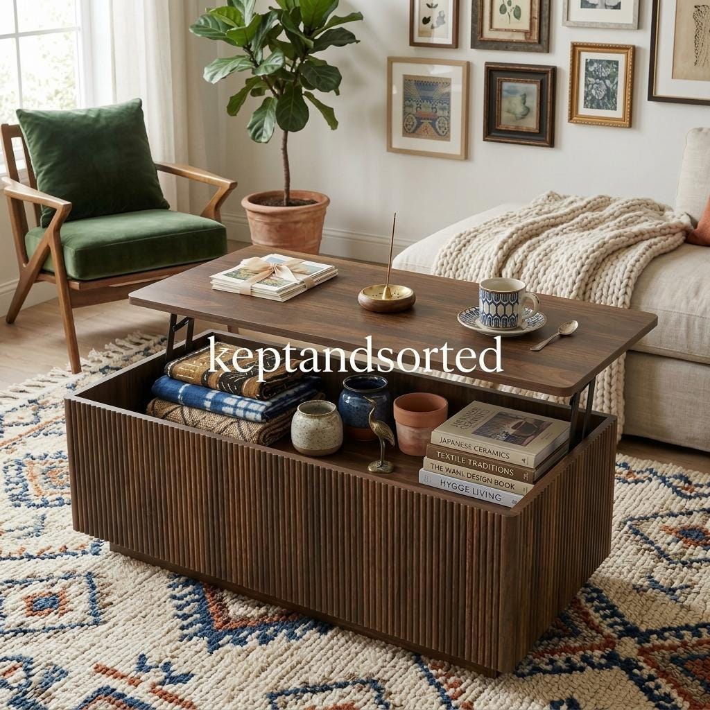 Corner Coffee Table - Etsy