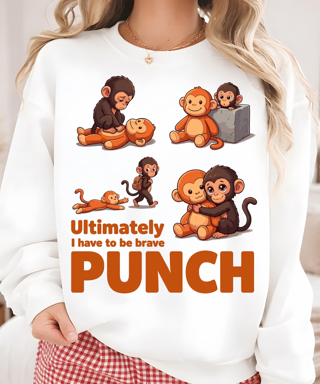 Punch the Monkey Png, Ultimately I Have to Be Brave Png, Cute Baby ...