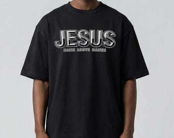 Chrome JESUS Name Above Names Tee | Christian Streetwear