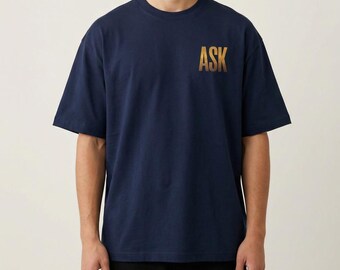 FOR THE NATIONS Oversized Prayer Tee | Back Print, Psalm 2:8 Inspired