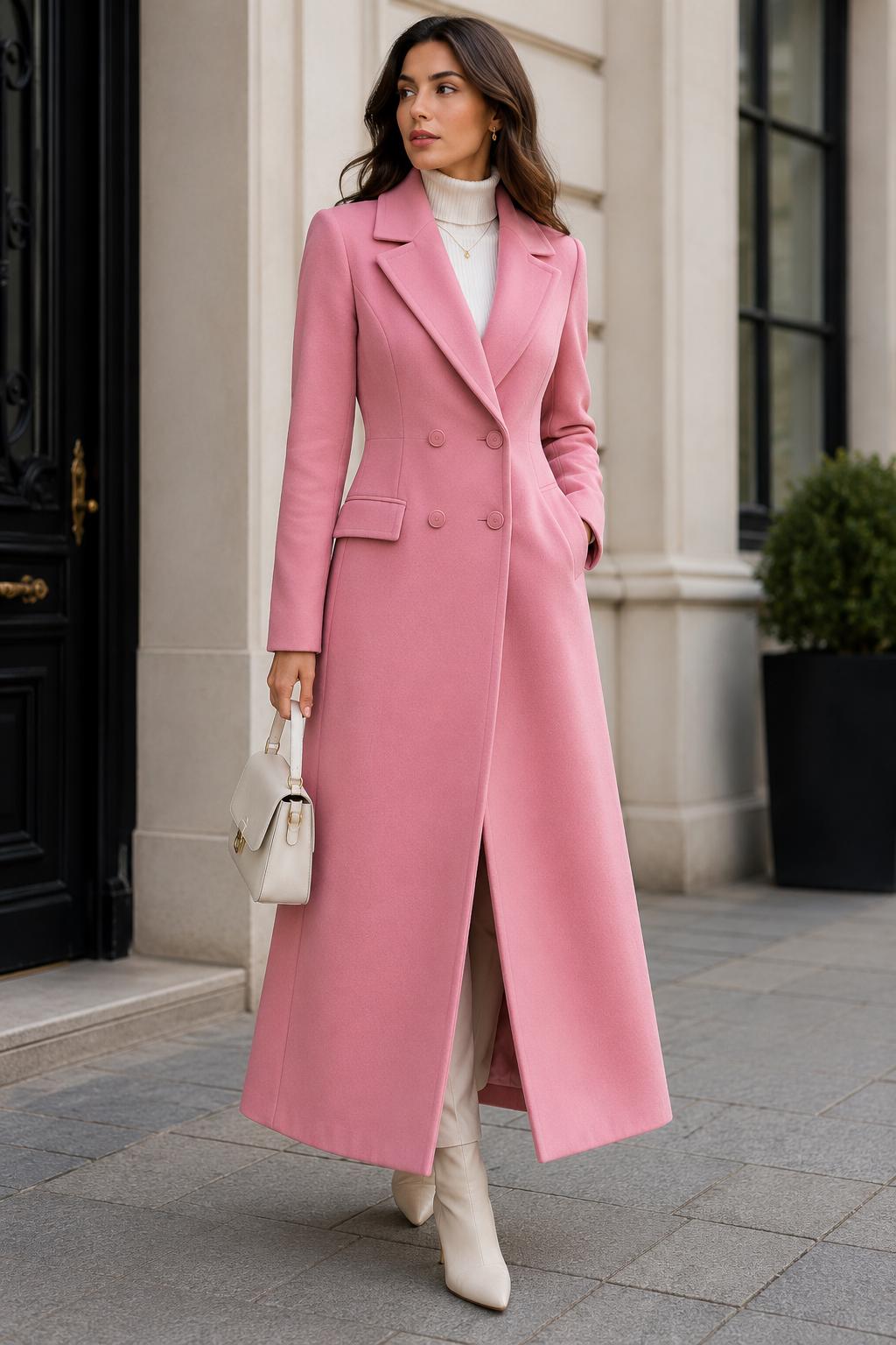 Pink trench coat - Etsy 日本