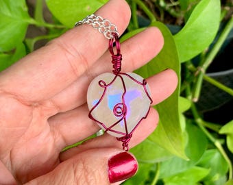 Angel Aura Heart necklace