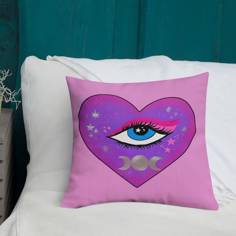 Moon Eye Premium Pillow image 3