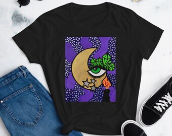 Crystal Moon Ritual Slim fit t-shirt