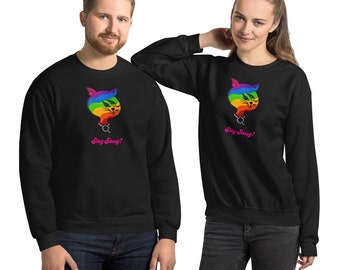 Sassy Kitty Unisex Sweatshirt