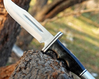 Réplica del cuchillo Buck 120 de Ghost Face Scream hecha a mano