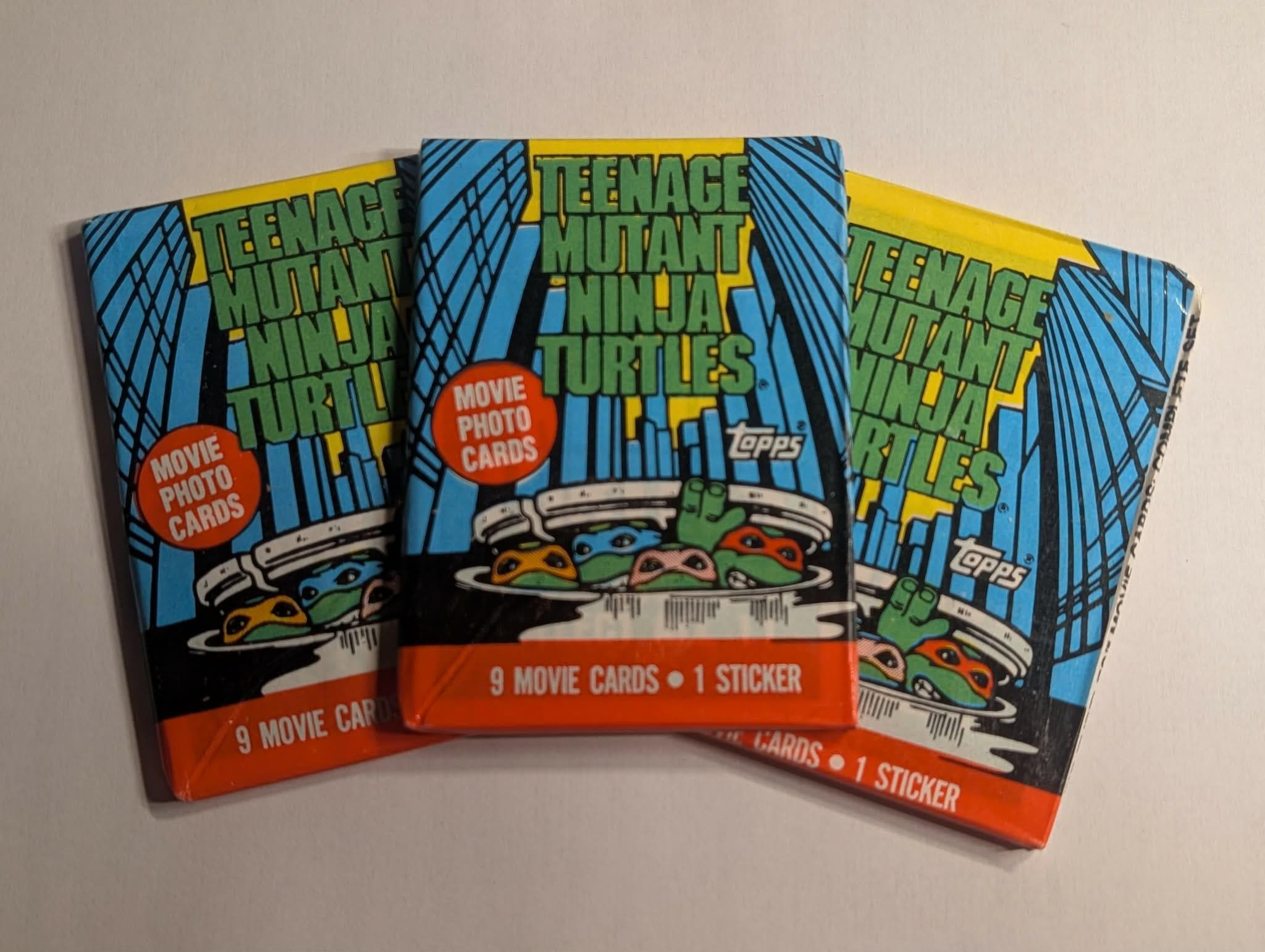 Topps Tmnt Cards - Etsy