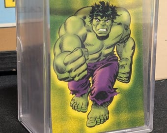 The Incredible Hulk Lou Ferrigno Trading Card 1979 Topps Marvel