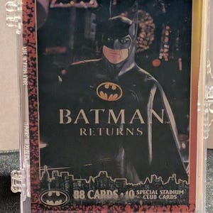 Topps 1992 Batman Returns Trading Cards Complete Base Set
