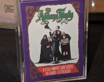 Vintage the Addams Family Trading Cards a Topps Movie Card Series