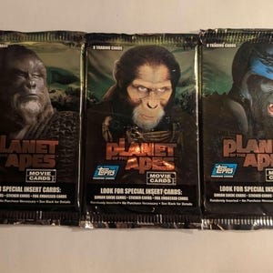 Planet of the Apes Trading Cards - Etsy