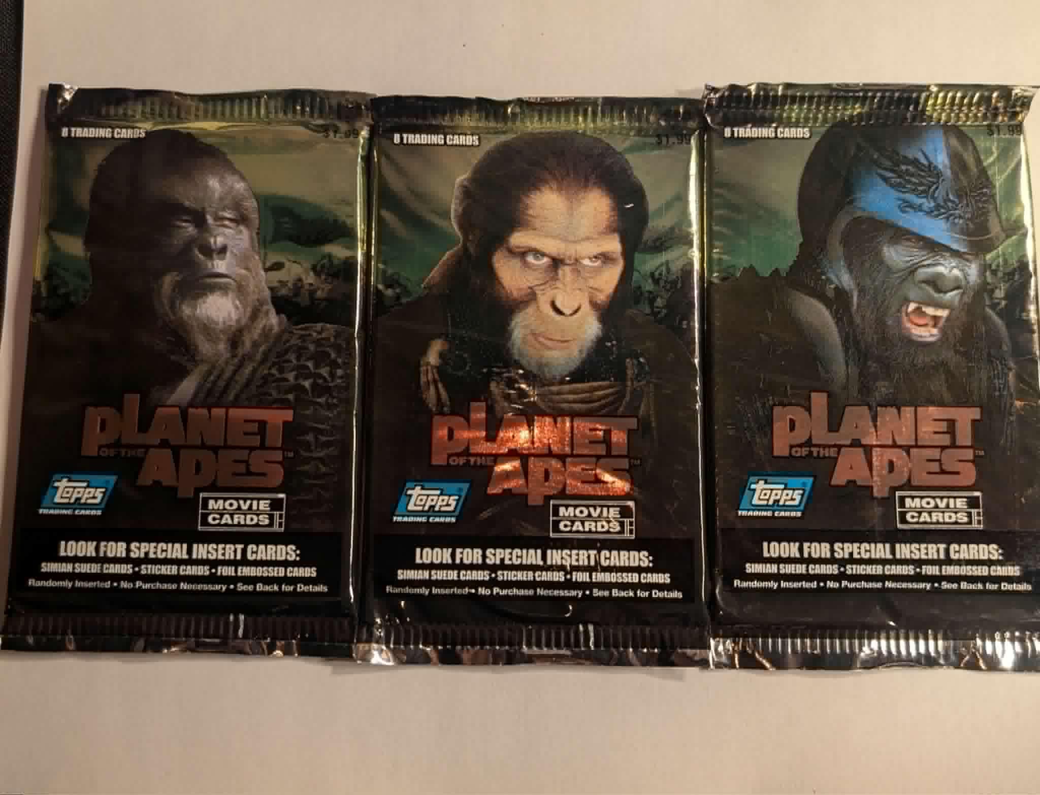 Planet of the Apes Trading Cards - Etsy