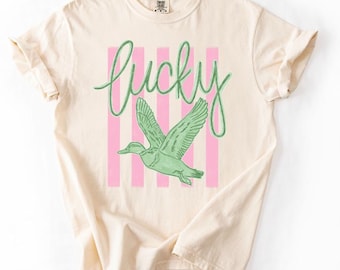 Lucky Duck Stripes - Duck Hunting DTF - DTF - Direct to film transfer - Ready to press - Custom transfers