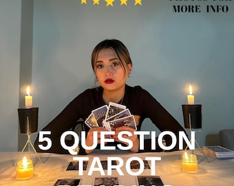 5 Question Tarot Reading, Honest Personalized Insight