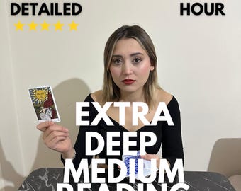 Lectura psíquica extra profunda en la misma hora, visión médium real