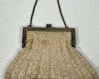 Antique Art Deco Purse Rare Handbag Rhinestone Evening Bag Victorian - Etsy