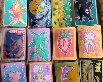 ACEO - Künstler Sammelkarte originales Kunstwerk