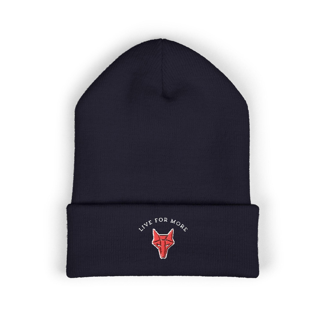 Red Rising Embroidered Red Rising Embroidered Beanie | Live for More - Etsy