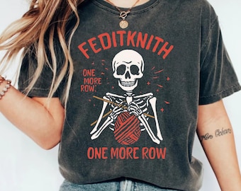 Skeleton Knitting PNG Bundle – Funny Halloween shirt Crochet Designs (Digital Download)