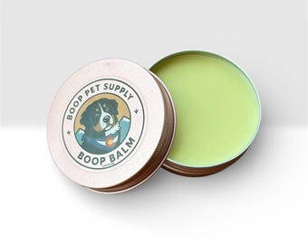 Bálsamo para nariz e patas de cães e gatos - Orgânico, hidratante, 51g (1,8oz)