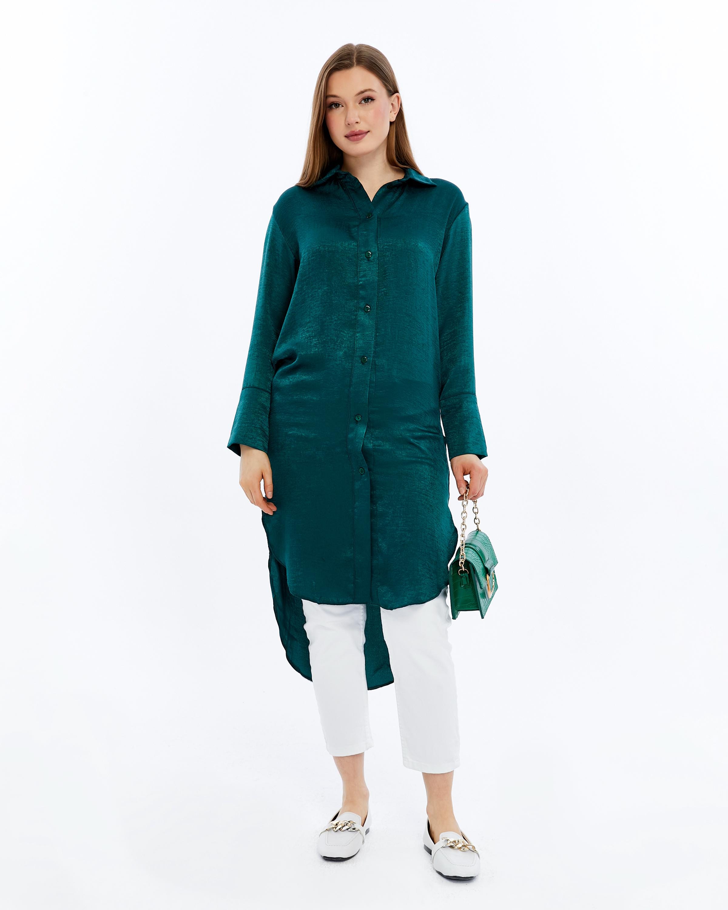 Emerald Green Tunic - Etsy