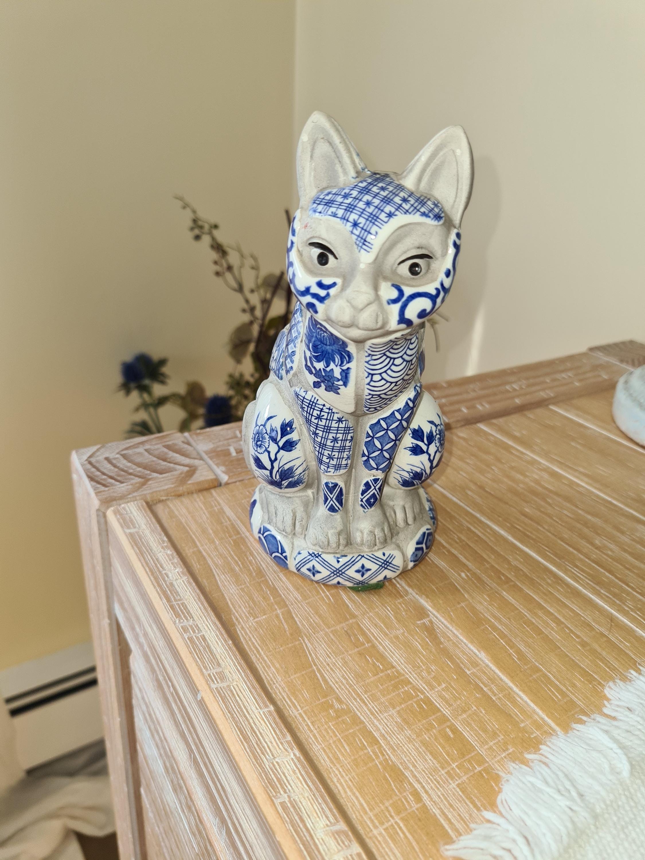 Japanese Cat Vase - Etsy