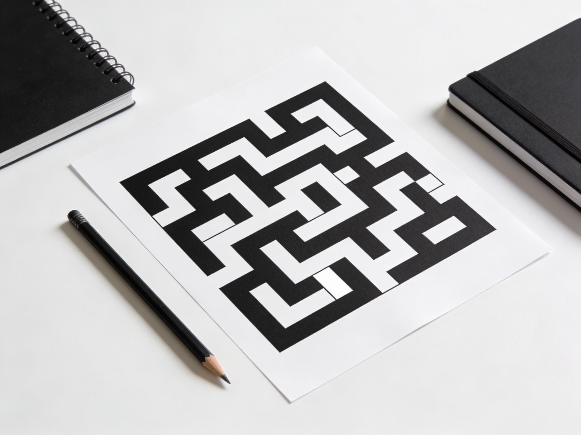 Printable Maze Puzzle PDF | Labyrinth Game | Instant Download - Etsy