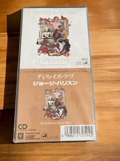 Sealed George Harrison This is Love, Japan 3 Inch Cd Single