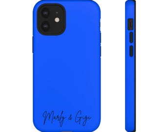 Coque de portable personnalisée avec nom écrit | Étui de téléphone robuste