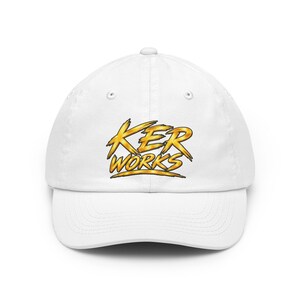 Ker Works logo Dad Hat | Geborduurde streetwear pet