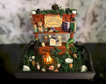 Handmade Whimsical witchy altar-FREE SHIPPING