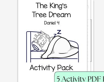 Daniel Interprets the King’s Dream – Daniel 4 Bible Activity Pack for Kids | Nebuchadnezzar Tree Dream Lesson