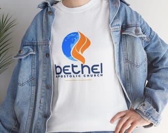 Bethel Apostolic Church Flame Logo Tee | White T-Shirt