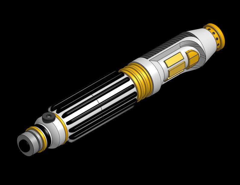 Mace Windu Lightsaber 3D Printable STL File Etsy