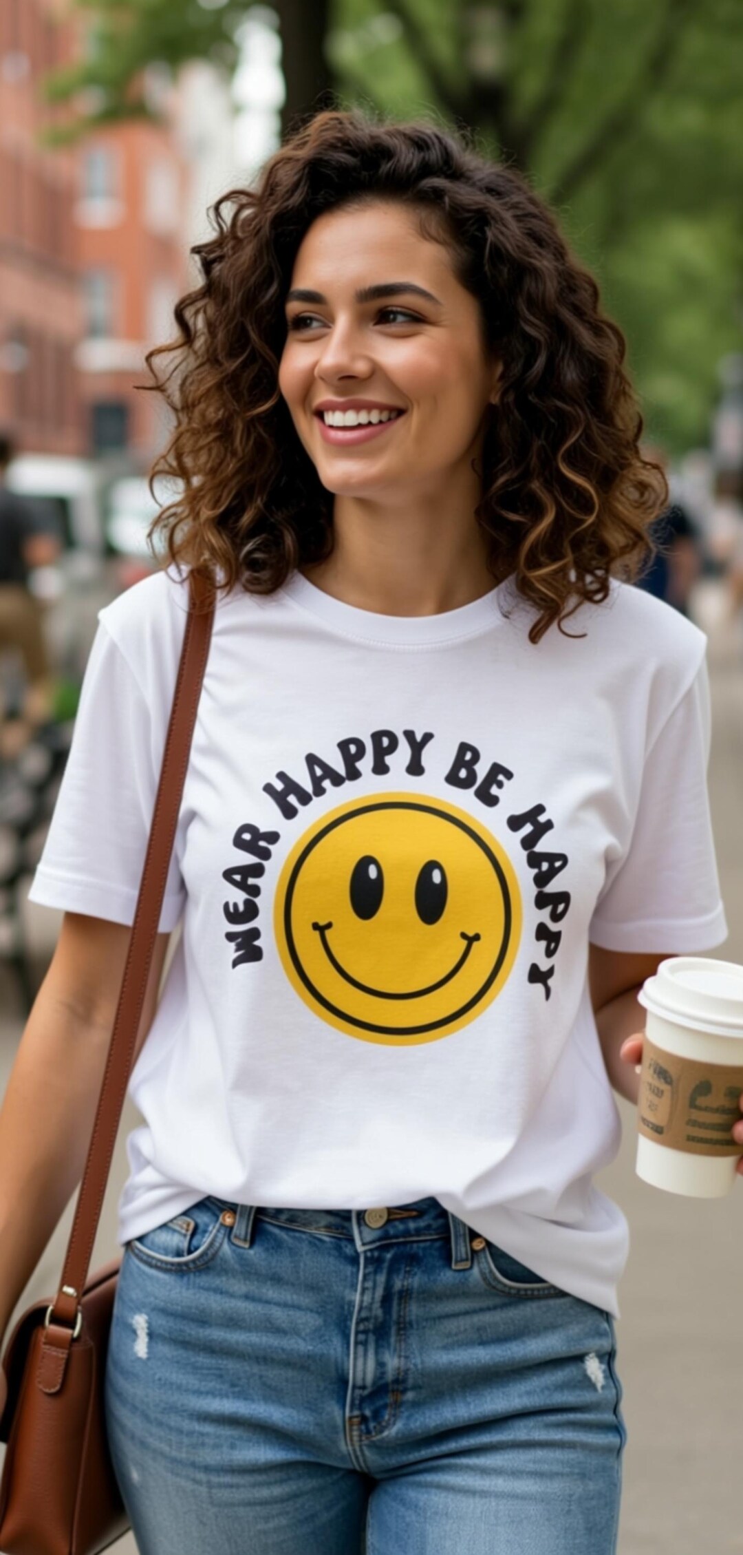 Happy Tee Smiley Face