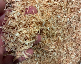 Virutas de madera de cedro/mantillo natural para jardín, repelente de plagas (bolsa de 2 libras)