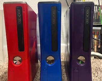 Xbox 360 RGH3 Slim | 250-500gb | New Thermal Paste & Cleaned | Custom Painted Case